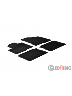 Original Gledring Passform Fußmatten Gummimatten 4 Tlg. - Hyundai Santa Fe 2005-> 2009-2012